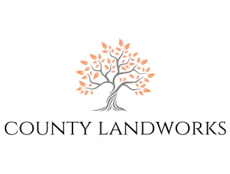 County Landworks logo design by jetzu