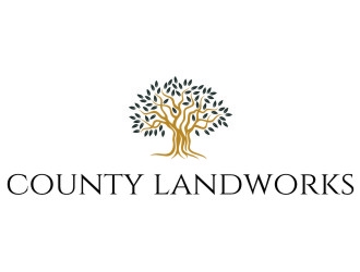 County Landworks logo design by jetzu