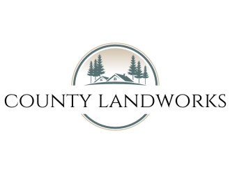 County Landworks logo design by jetzu