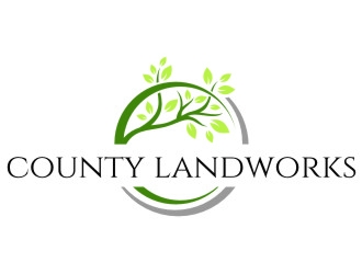 County Landworks logo design by jetzu