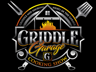 Griddle Garage logo design by Suvendu