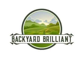 Backyard Brilliant logo design by kasperdz