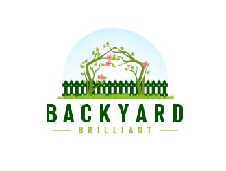 Backyard Brilliant logo design by rahmatillah11