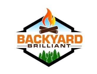 Backyard Brilliant logo design by AamirKhan