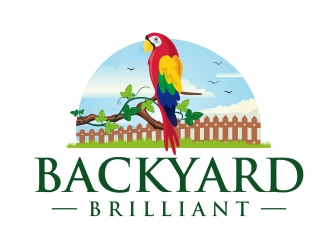 Backyard Brilliant logo design by rahmatillah11
