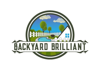 Backyard Brilliant logo design by kasperdz