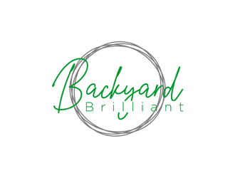 Backyard Brilliant logo design by alby