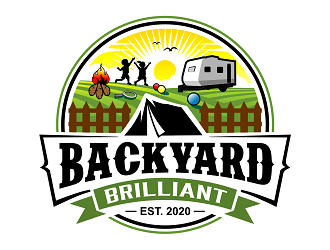 Backyard Brilliant logo design by haze