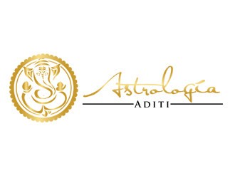 Astrología Aditi logo design by samueljho