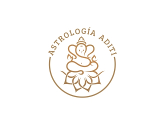 Astrología Aditi logo design by naldart