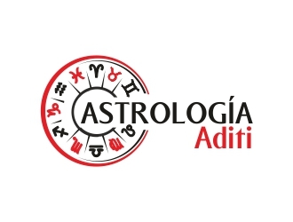 Astrología Aditi logo design by ruki