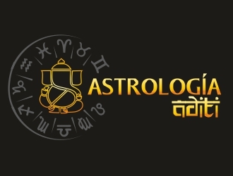 Astrología Aditi logo design by ruki