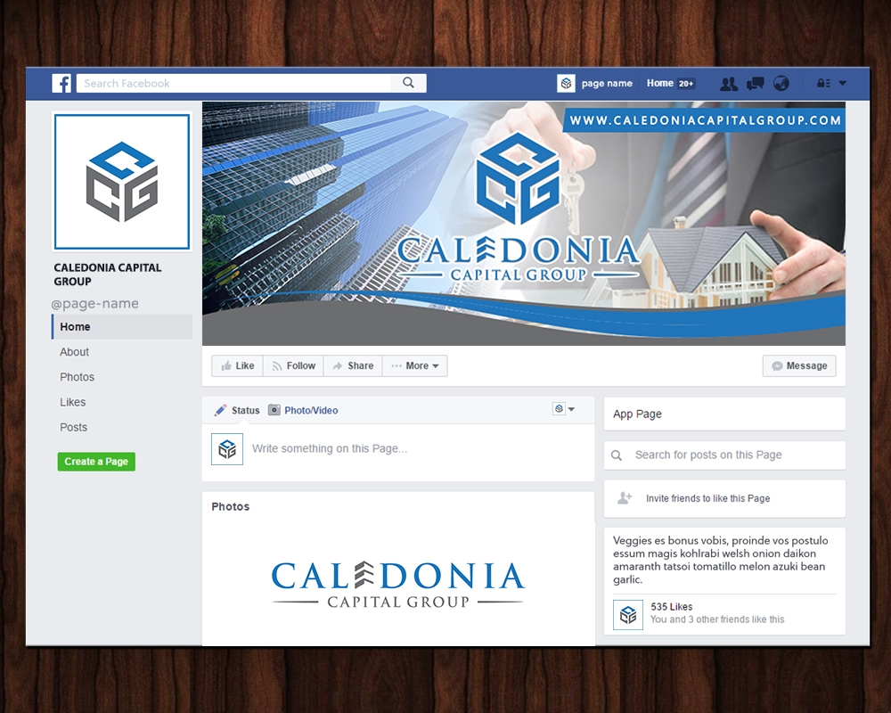 Caledonia Capital Group logo design by MastersDesigns