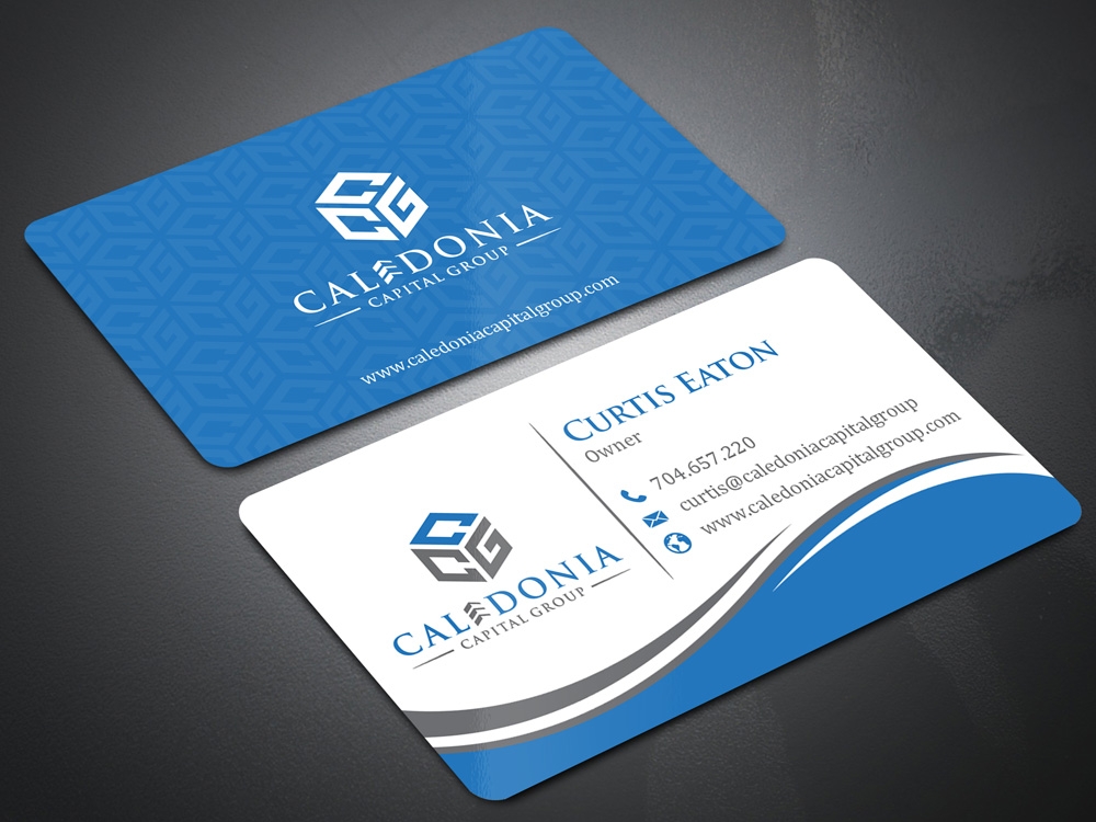 Caledonia Capital Group logo design by Gelotine