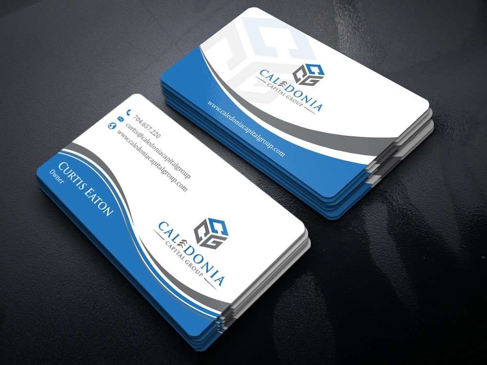 Caledonia Capital Group logo design by Gelotine