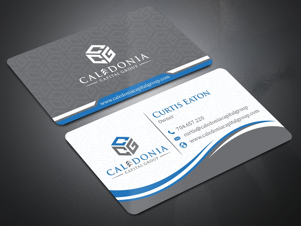 Caledonia Capital Group logo design by Gelotine