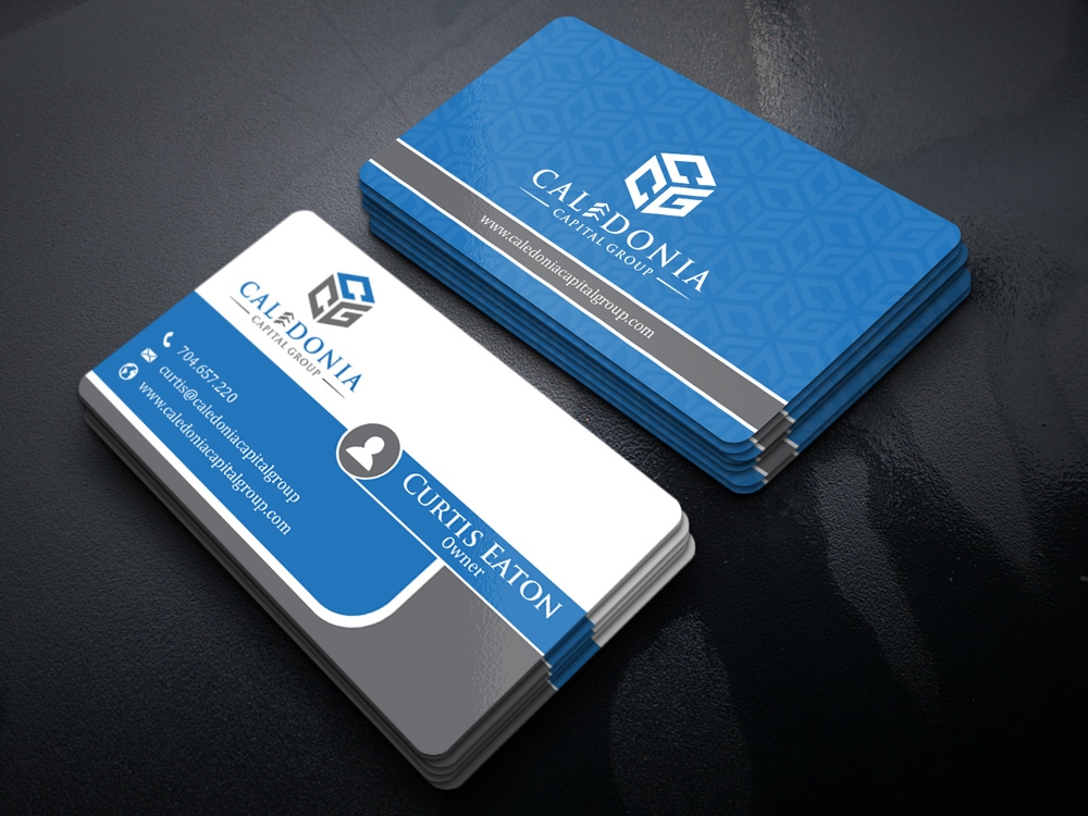 Caledonia Capital Group logo design by Gelotine