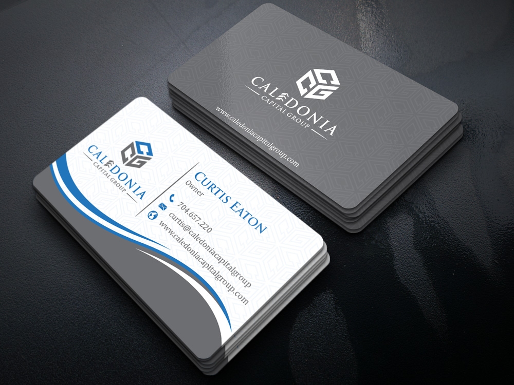 Caledonia Capital Group logo design by Gelotine