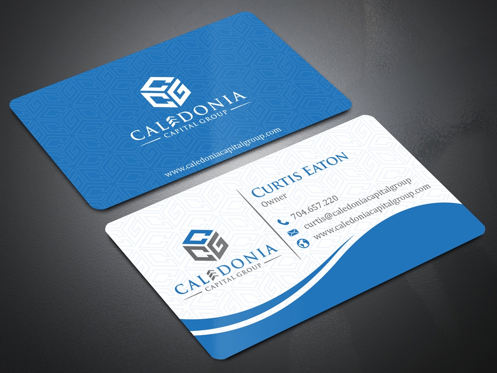 Caledonia Capital Group logo design by Gelotine