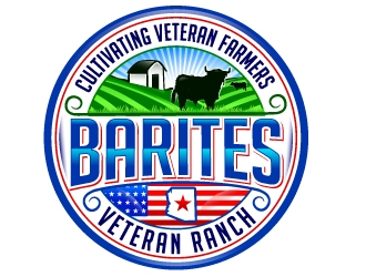 Barites Veteran Ranch logo design by Suvendu