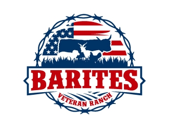 Barites Veteran Ranch logo design by Kirito