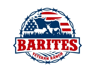 Barites Veteran Ranch logo design by Kirito