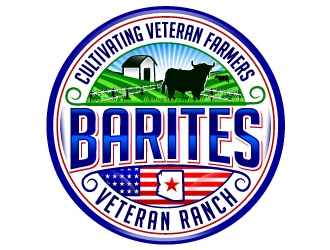 Barites Veteran Ranch logo design by Suvendu