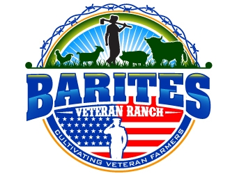 Barites Veteran Ranch logo design by Suvendu