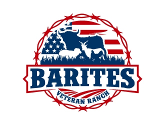 Barites Veteran Ranch logo design by Kirito