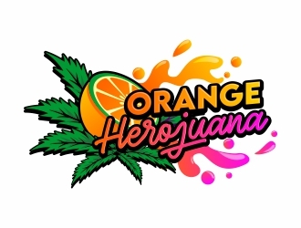 Orange Herojuana logo design by madjuberkarya