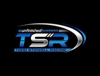 TSR Todd Stowell Racing logo design by zonpipo1