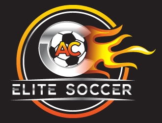 AC Elite Soccer logo design by LucidSketch