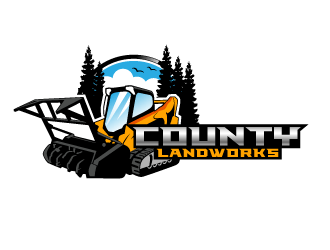 County Landworks logo design by Suvendu