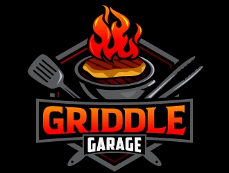 Griddle Garage logo design by Suvendu