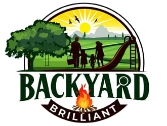 Backyard Brilliant logo design by DreamLogoDesign