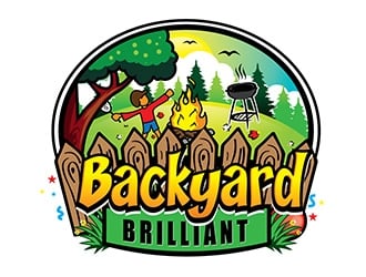 Backyard Brilliant logo design by gogo