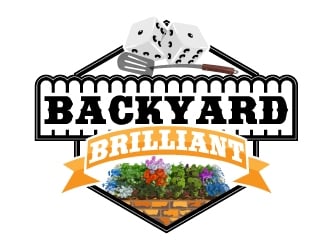 Backyard Brilliant logo design by DesignClinique