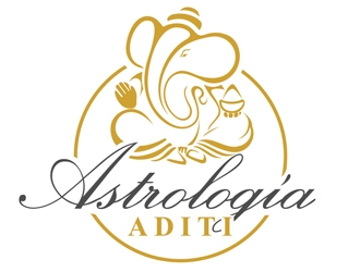 Astrología Aditi logo design by DreamLogoDesign