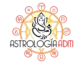 Astrología Aditi logo design by MAXR