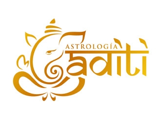 Astrología Aditi logo design by DreamLogoDesign