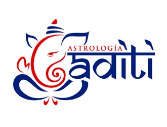 Astrología Aditi logo design by DreamLogoDesign