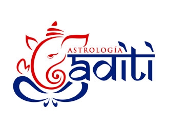 Astrología Aditi logo design by DreamLogoDesign