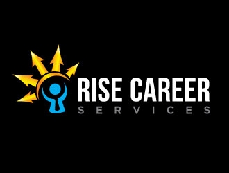 Rise Career Services logo design by KreativeLogos