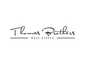 Thomas Brothers Real Estate  logo design by p0peye