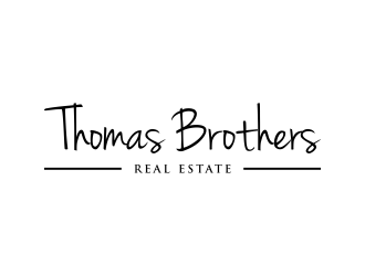 Thomas Brothers Real Estate  logo design by p0peye