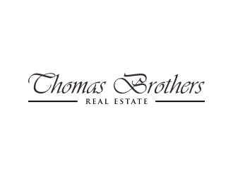 Thomas Brothers Real Estate  logo design by p0peye