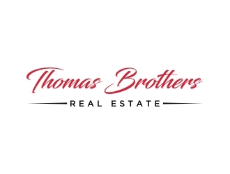 Thomas Brothers Real Estate  logo design by dibyo