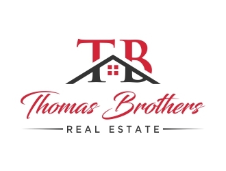 Thomas Brothers Real Estate  logo design by dibyo