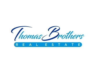 Thomas Brothers Real Estate  logo design by dibyo