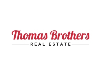 Thomas Brothers Real Estate  logo design by dibyo